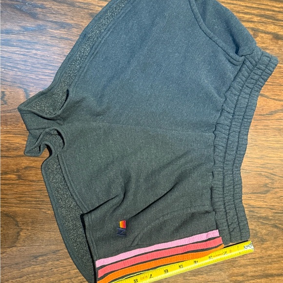 Aviator Nation Black 5 Stripe Shorts - Picture 9 of 10